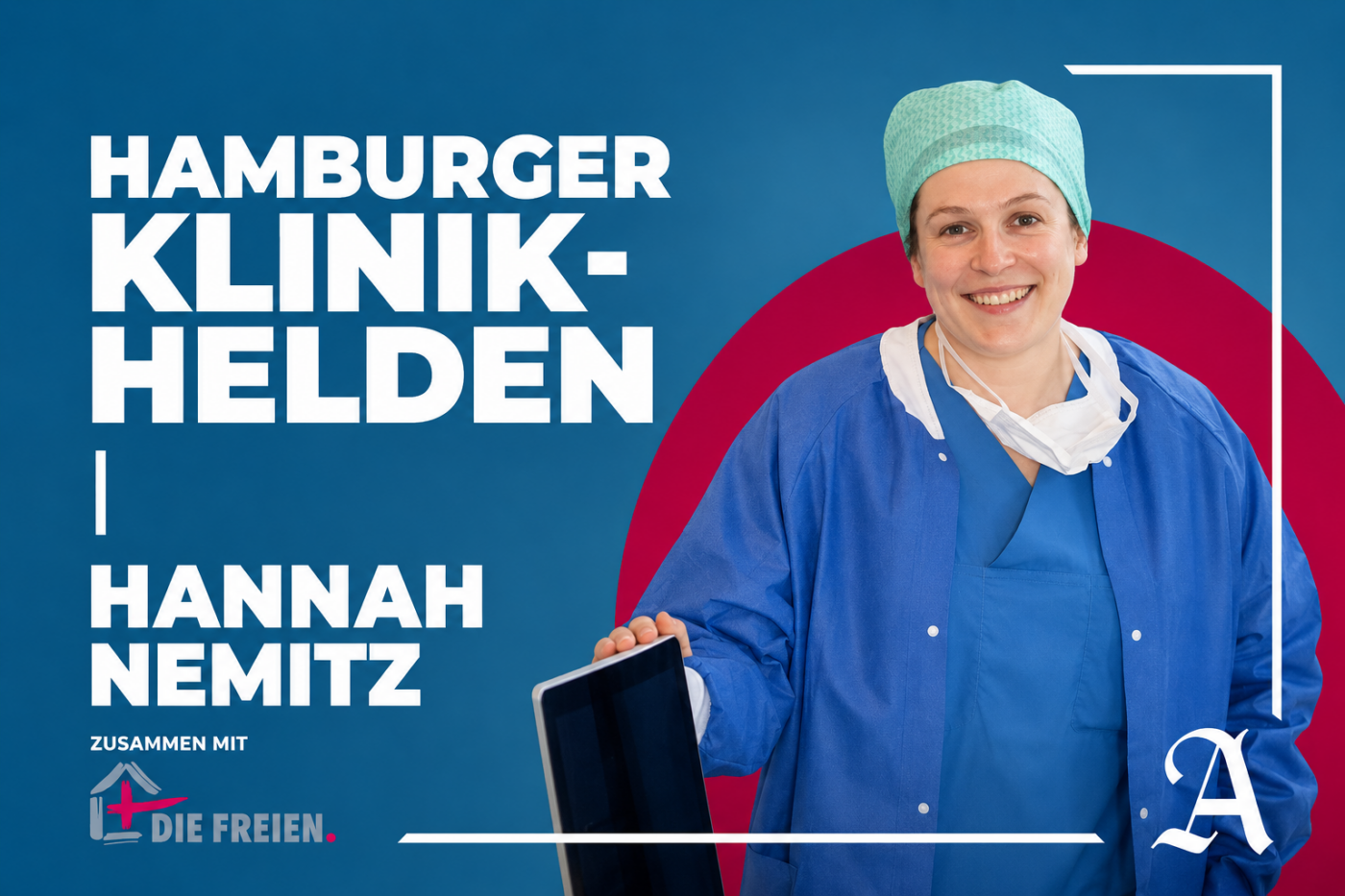 Coverbild für Hamburger Klinikhelden Podcast-Folge mit Hannah Nemitz