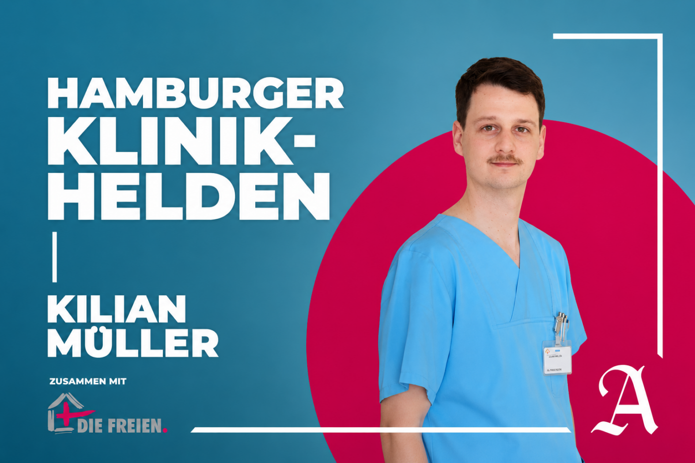 Coverbild für Hamburger Klinikhelden Podcast-Folge mit Kilian Müller